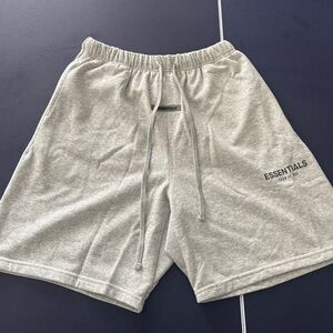 Essentials Athletic Shorts for Men in Gray